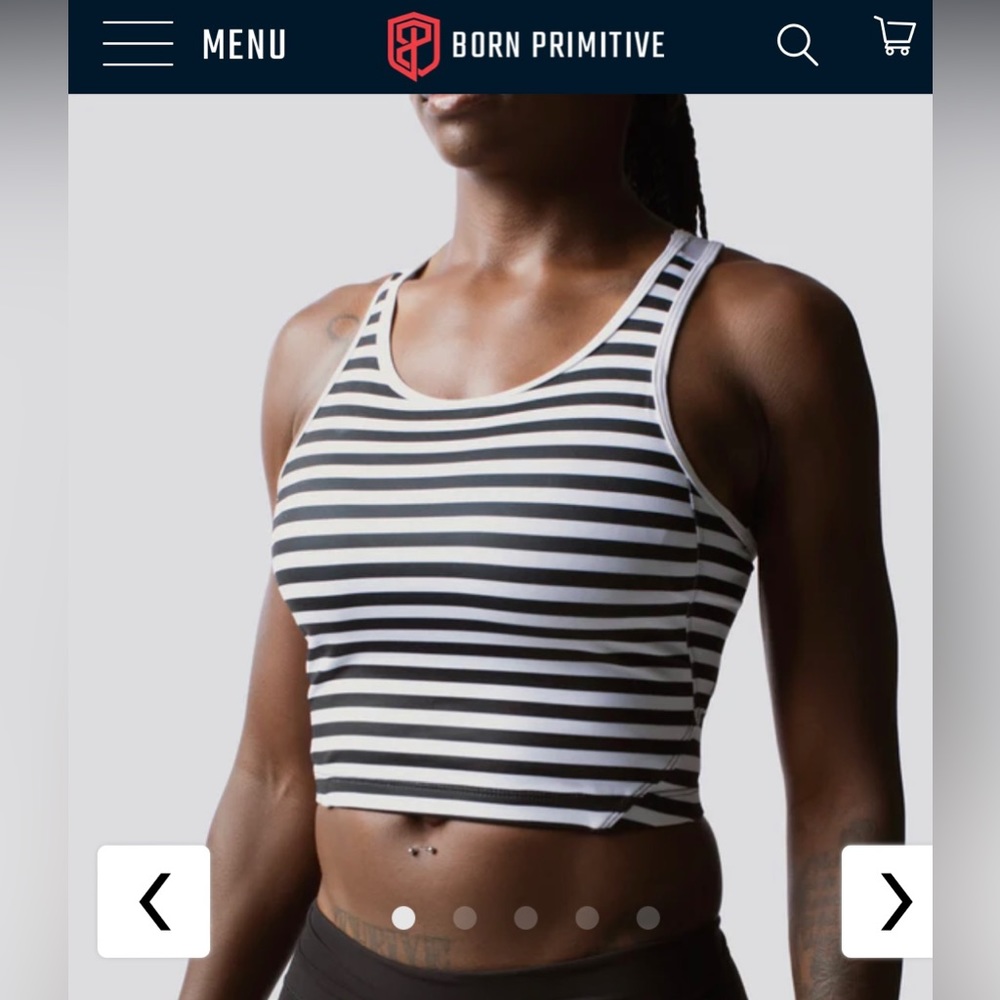 Born Primitive - MESHED UP CROPPED SPORTS BRA